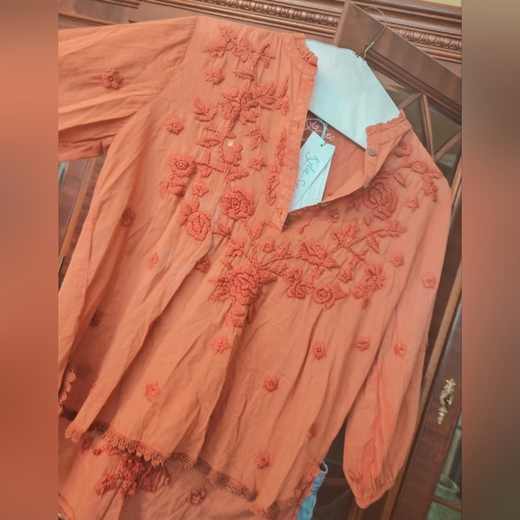 Kyla Seo Tops - SOLD ..Burnt orange top nwt